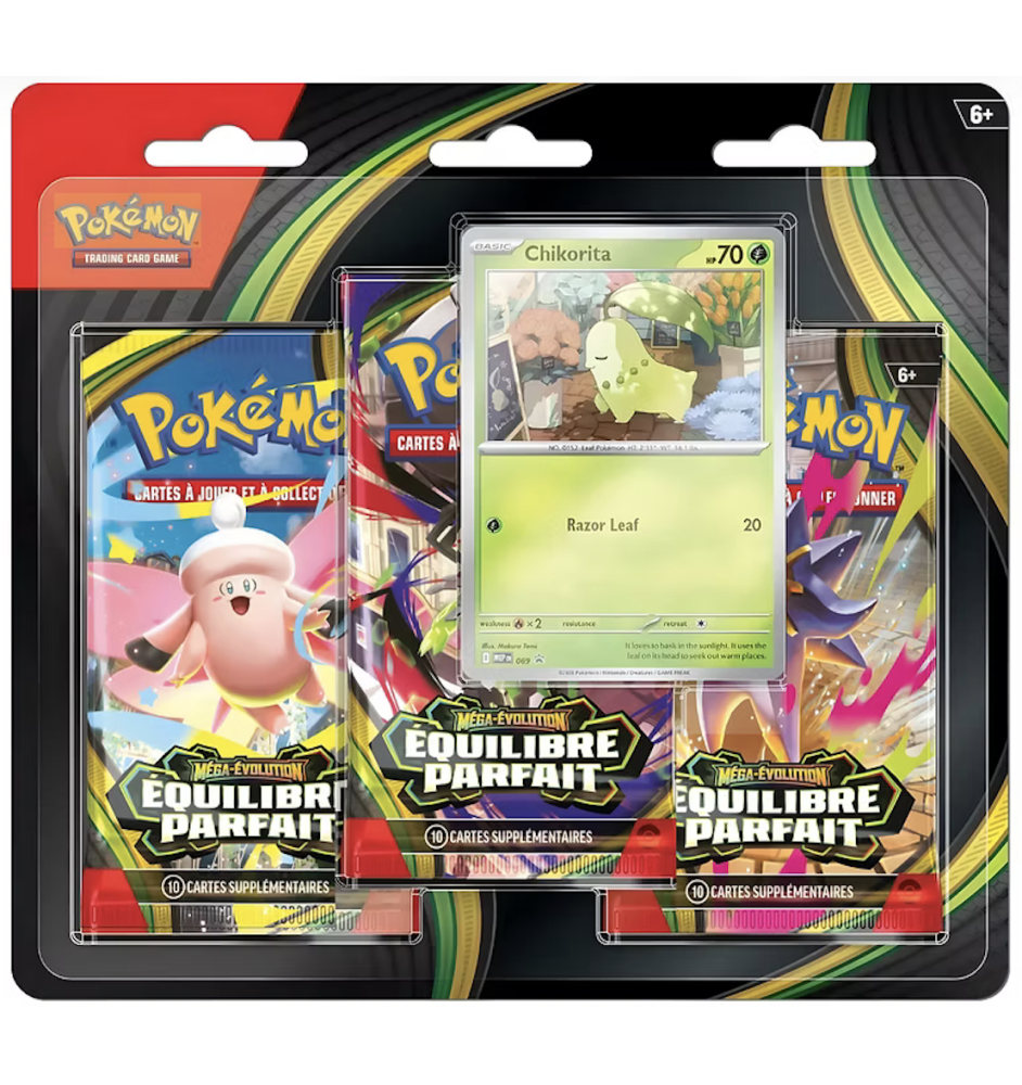 Pokemon Tripack ME03 Equilibre Parfait