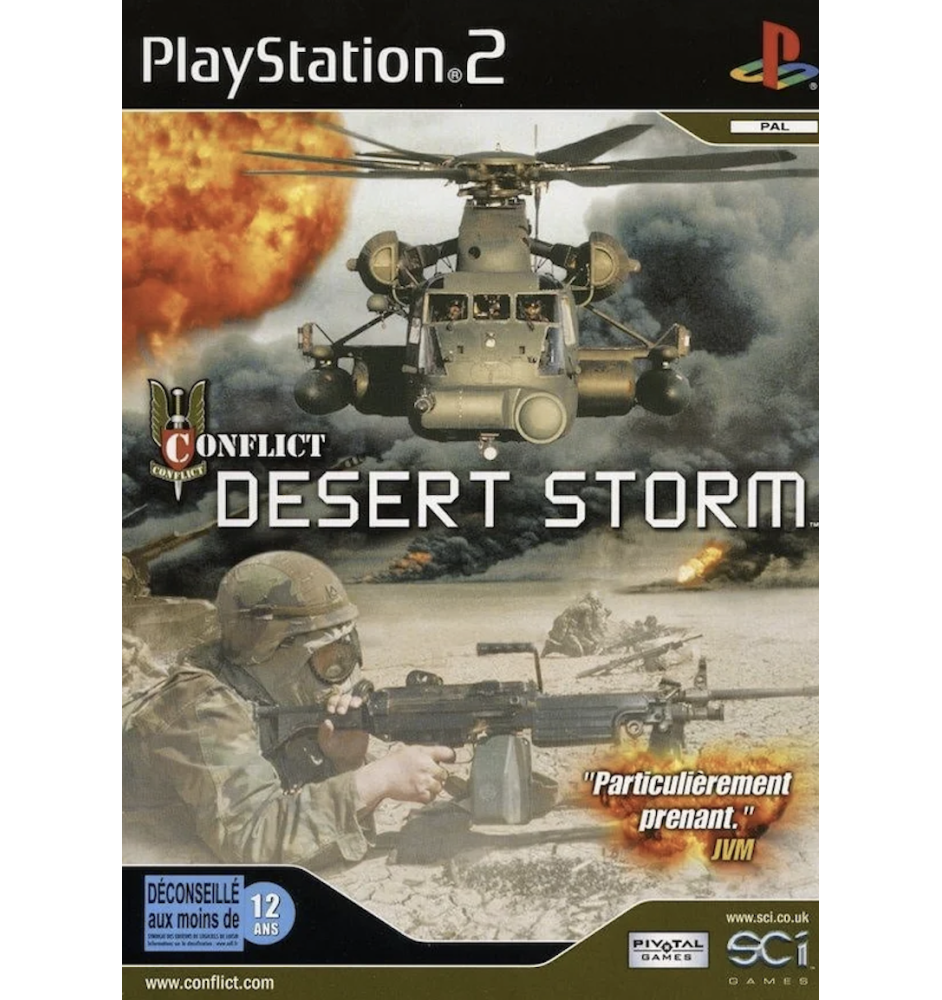 PS2 Conflict Desert Storm Cib