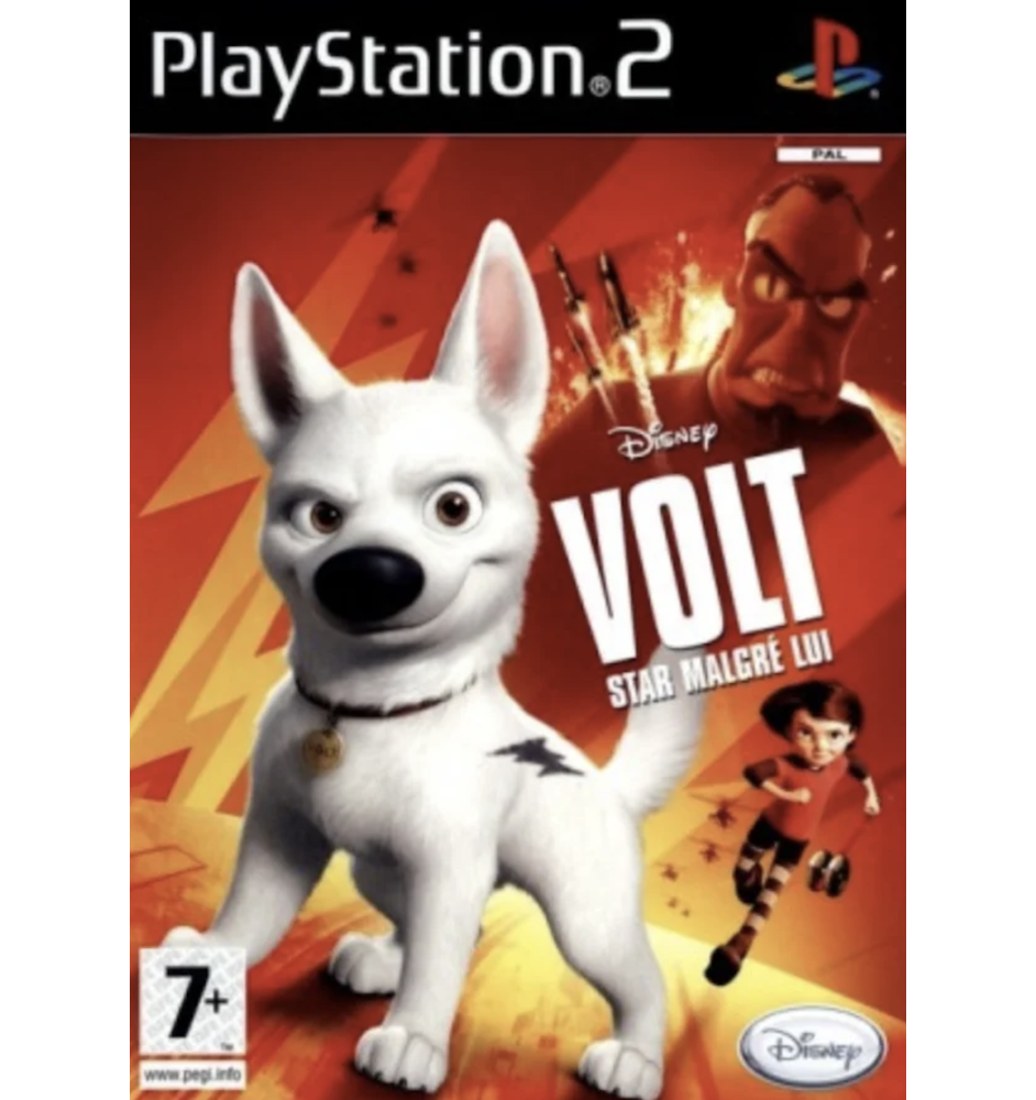 PS2 Disney Volt Star Malgré lui sn