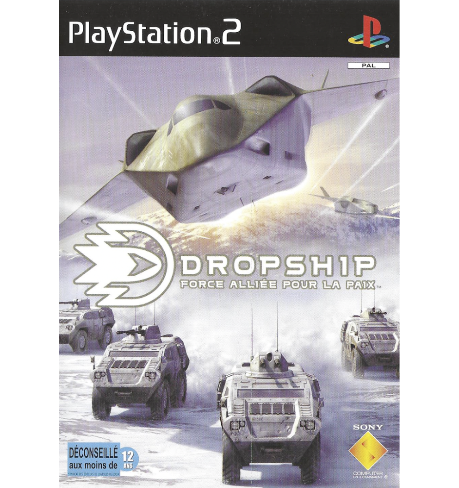 PS2 Dropship Force Alliee Pour La Paix Cib