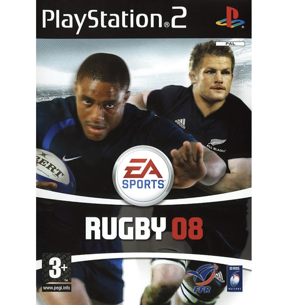 PS2 EA sports Rugby 08 cib