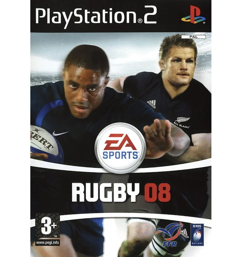 PS2 EA sports Rugby 08 cib
