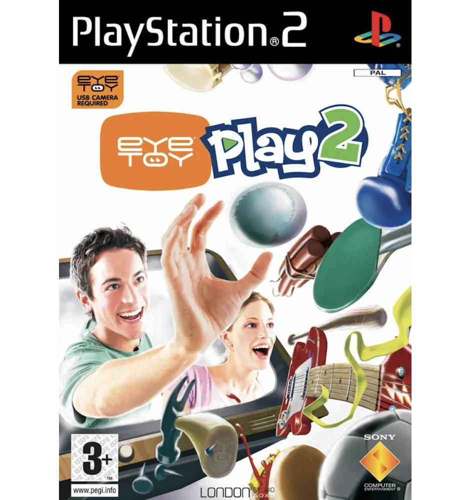 PS2 Eyetoy Play 2 Cib