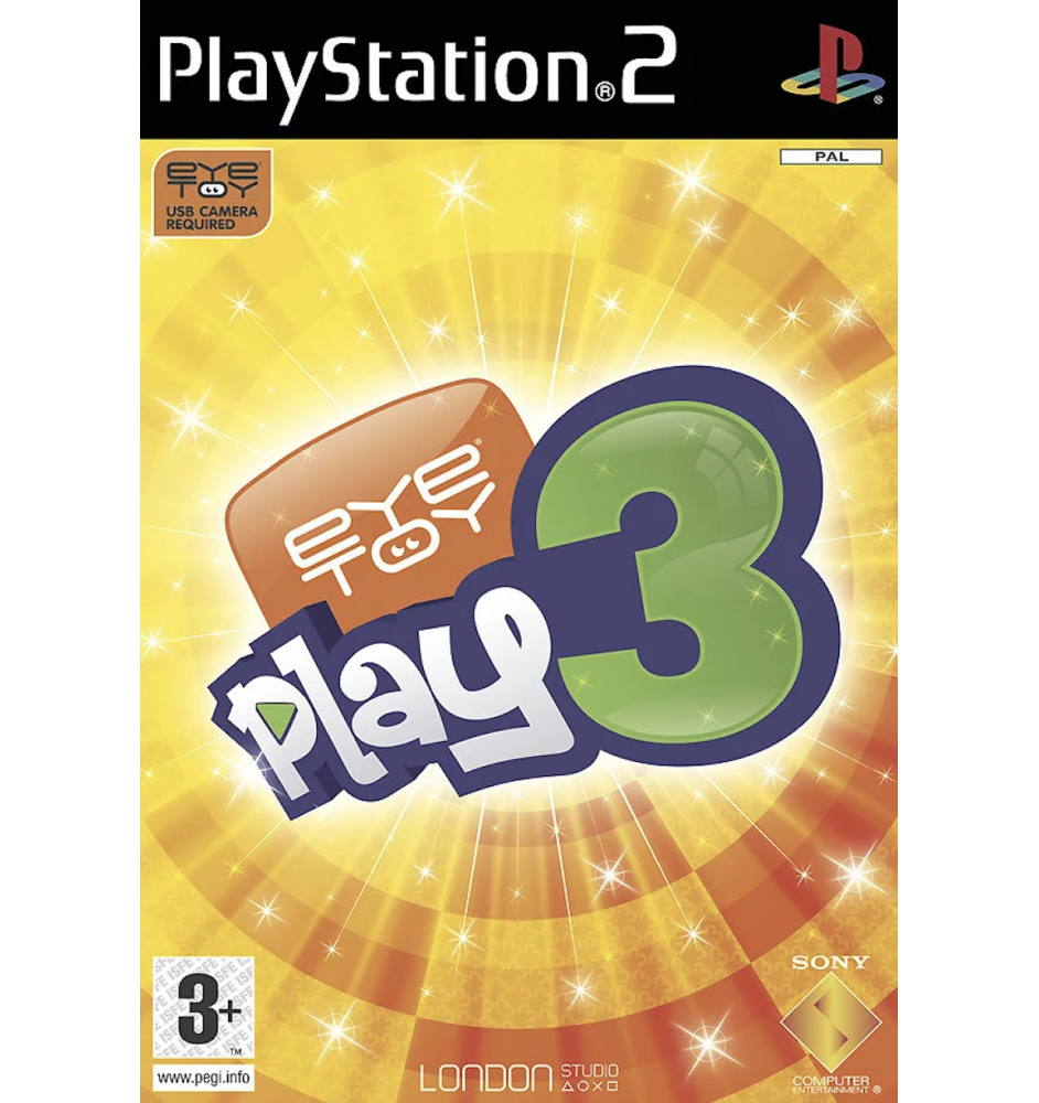PS2 Eyetoy Play 3 Cib