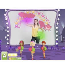 PS2 Eyetoy play pompom party Cib