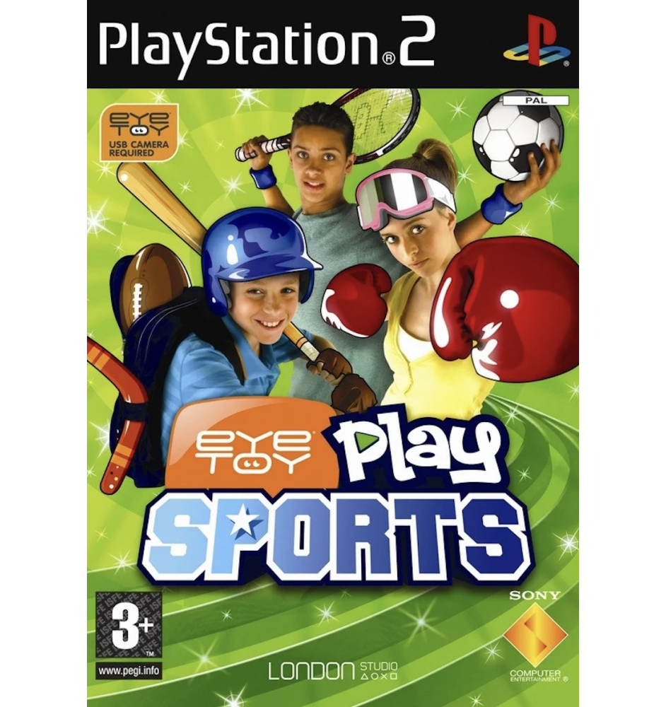 PS2 Eyetoy Play Sports Sn