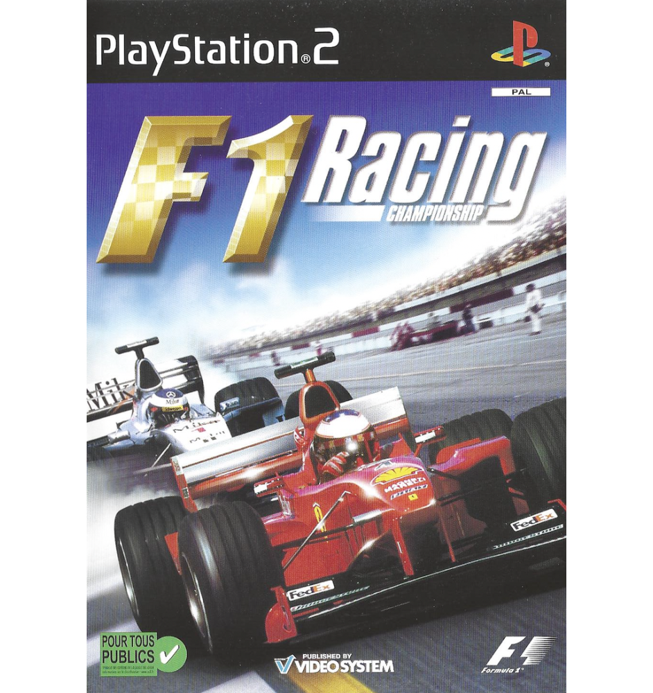 PS2 F1 Racing Championship Cib