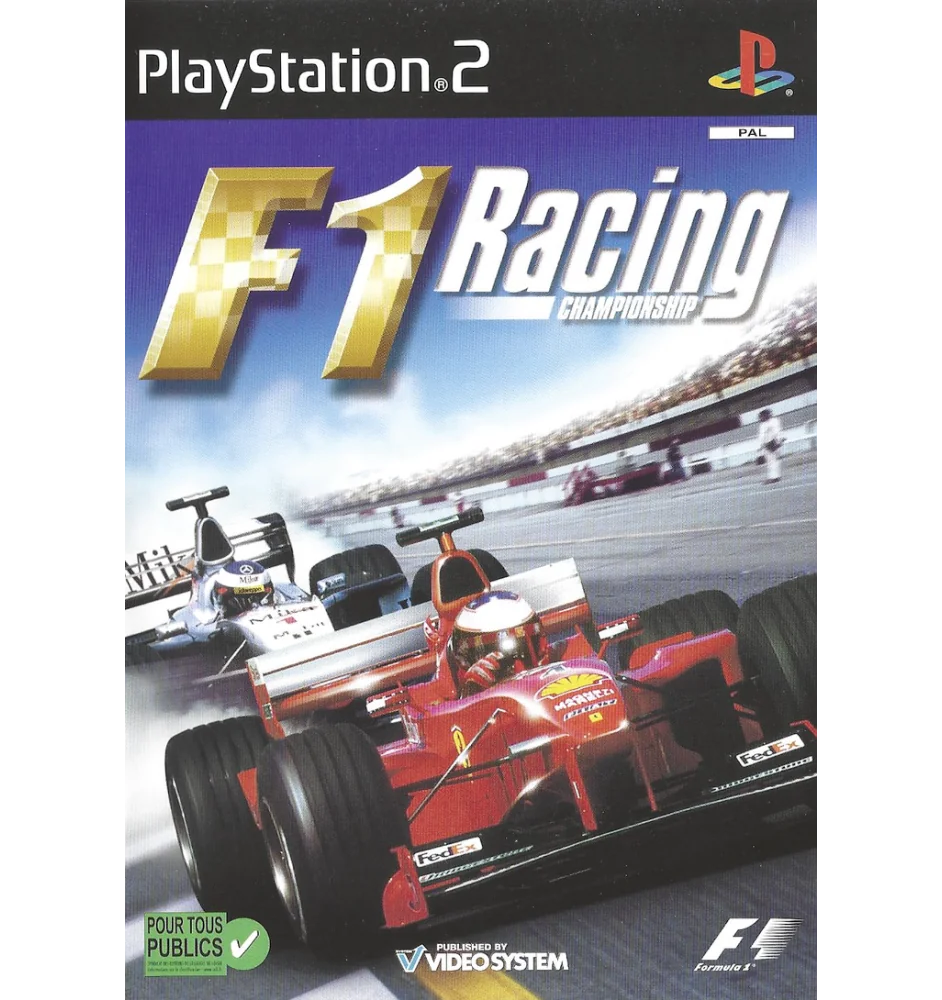 PS2 F1 Racing Championship Cib