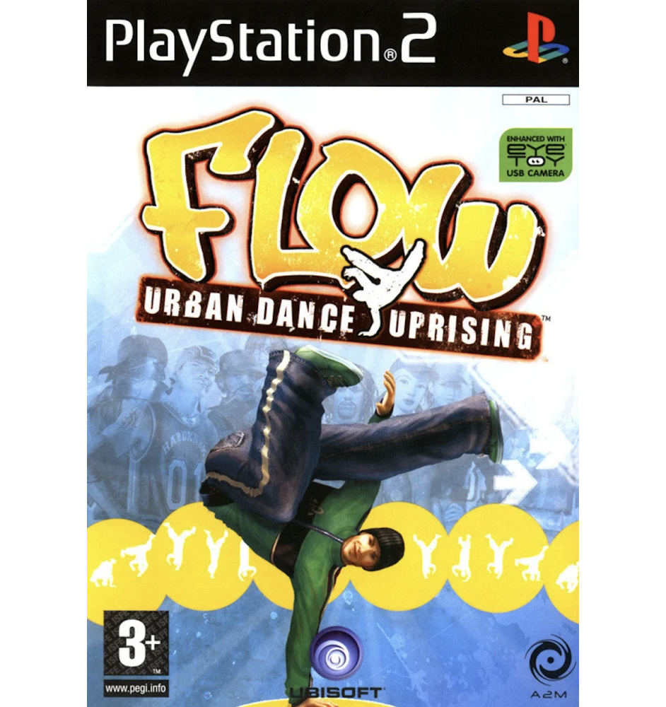 PS2 Flow Urban Dance Uprising Cib