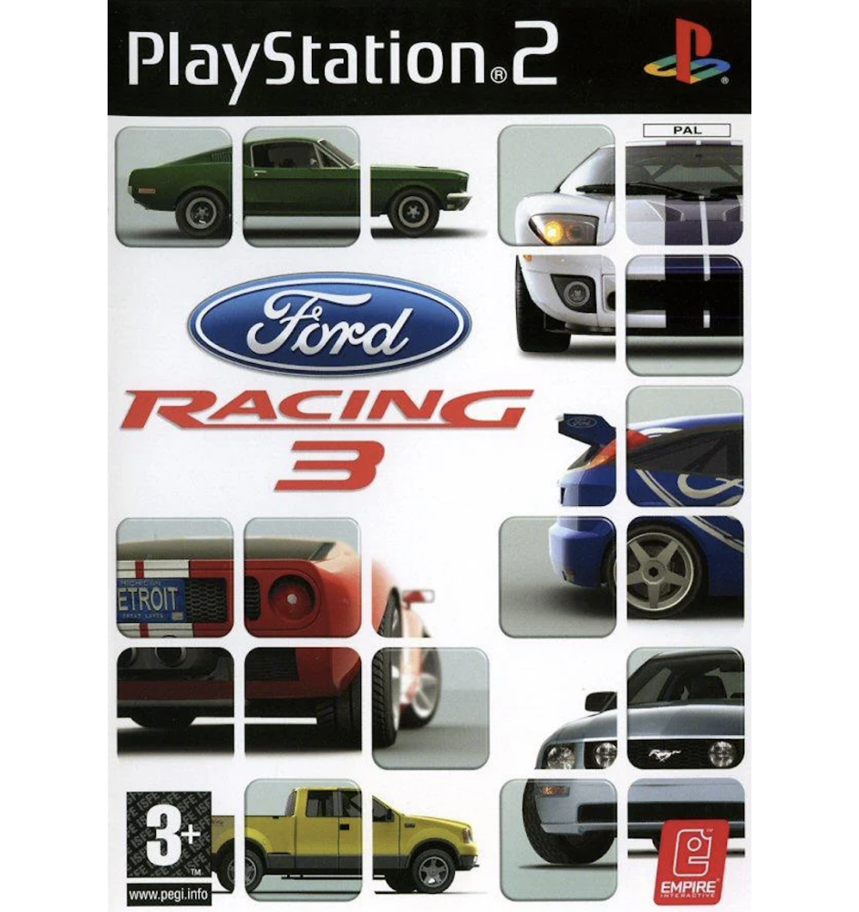 PS2 Ford Racing 3 Cib