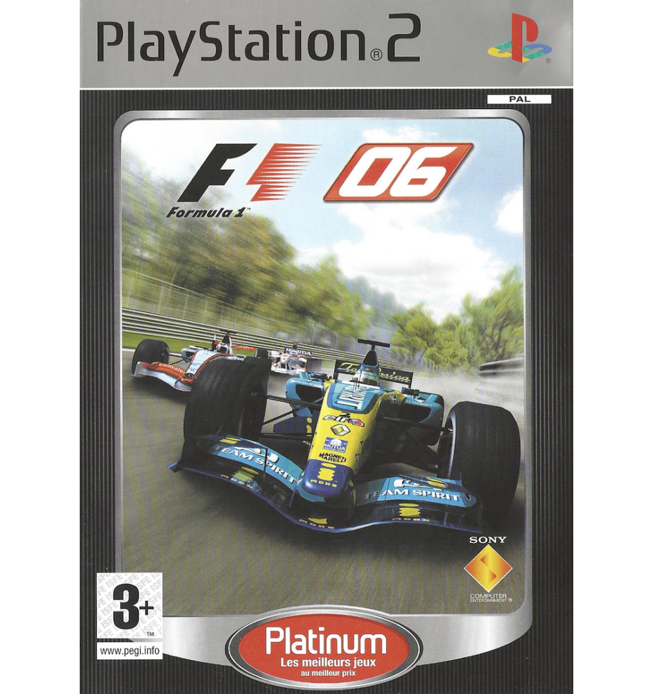 PS2 Formula one 06 plat Cib