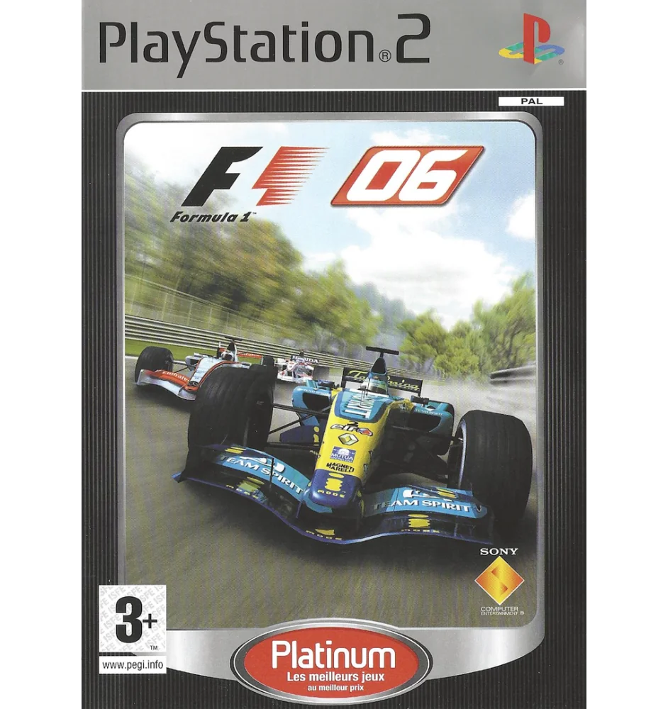 PS2 Formula one 06 plat Cib
