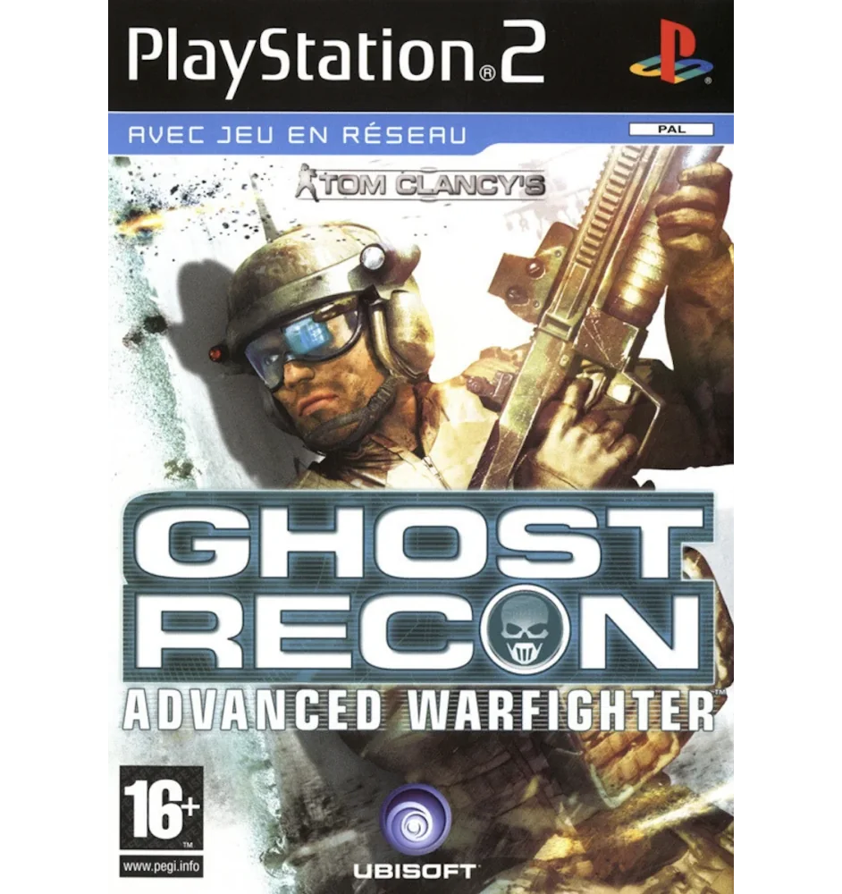PS2 Ghost recon advanced warfighter cib