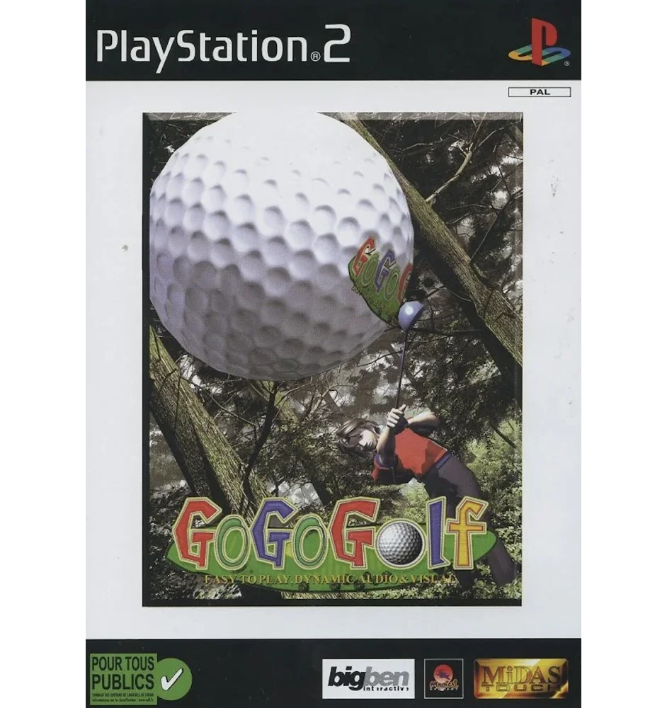 PS2 Go Go Golf Cib