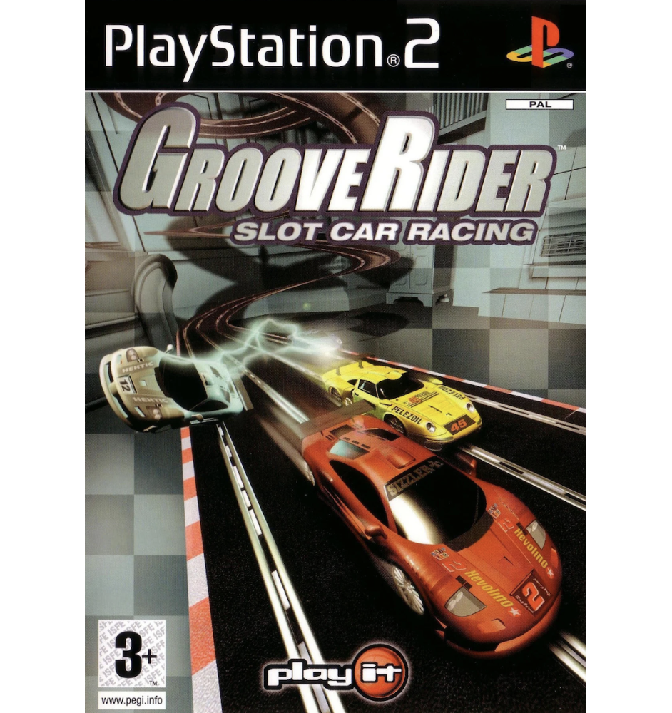 PS2 Grooverider Slot Car Racing Cib
