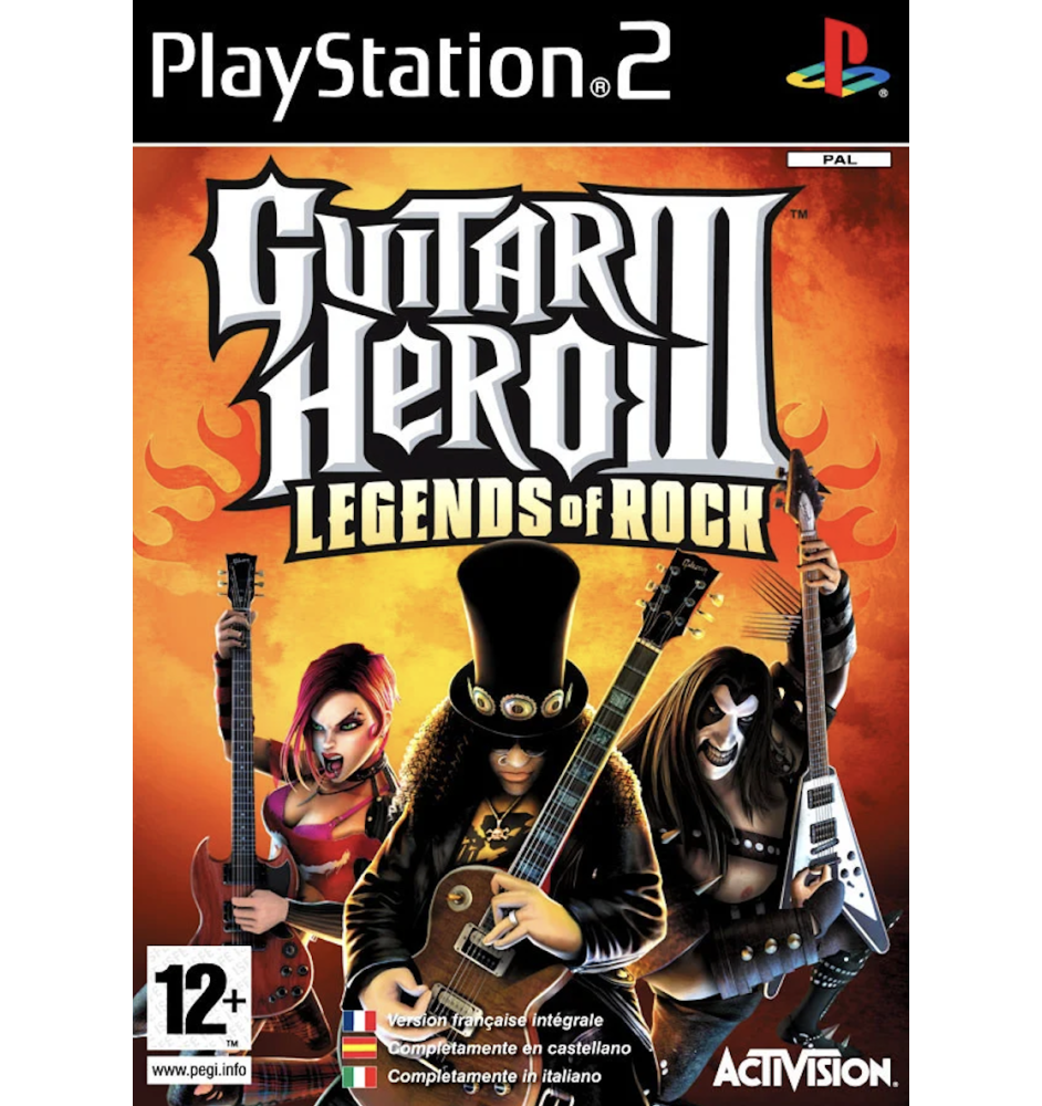 PS2 Guitar Hero 3 Legends Of Rock Cib