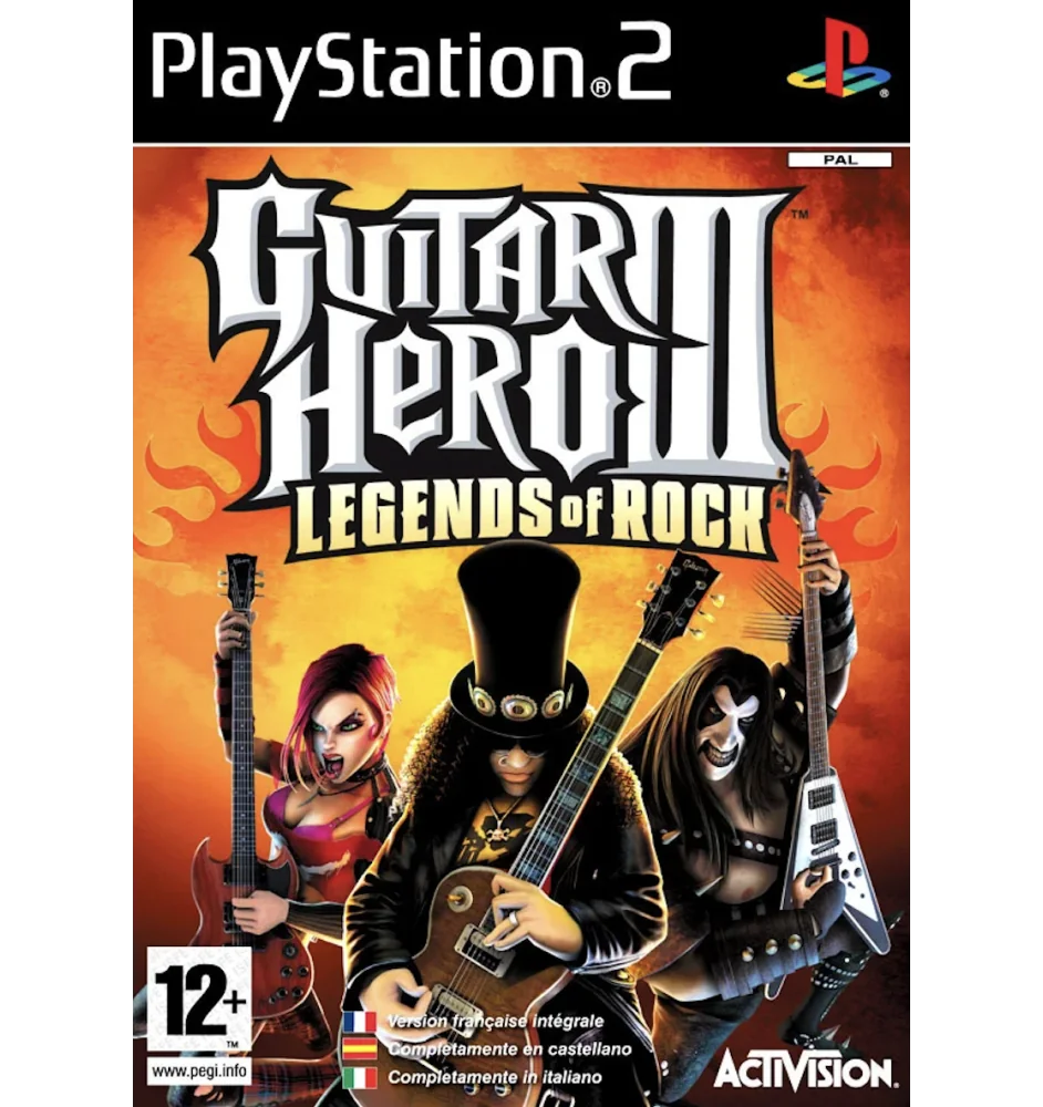 PS2 Guitar Hero 3 Legends Of Rock Cib