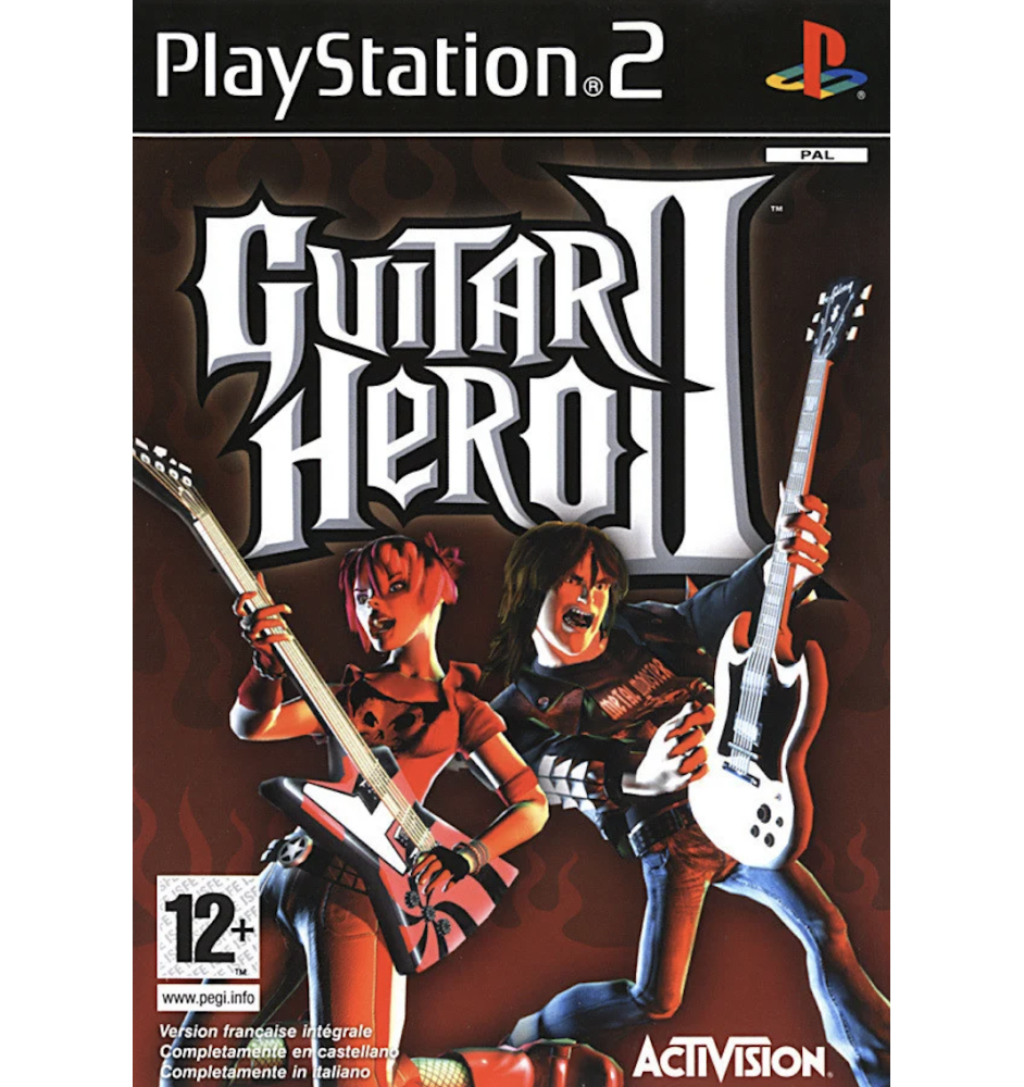 PS2 Guitar Hero II Cib