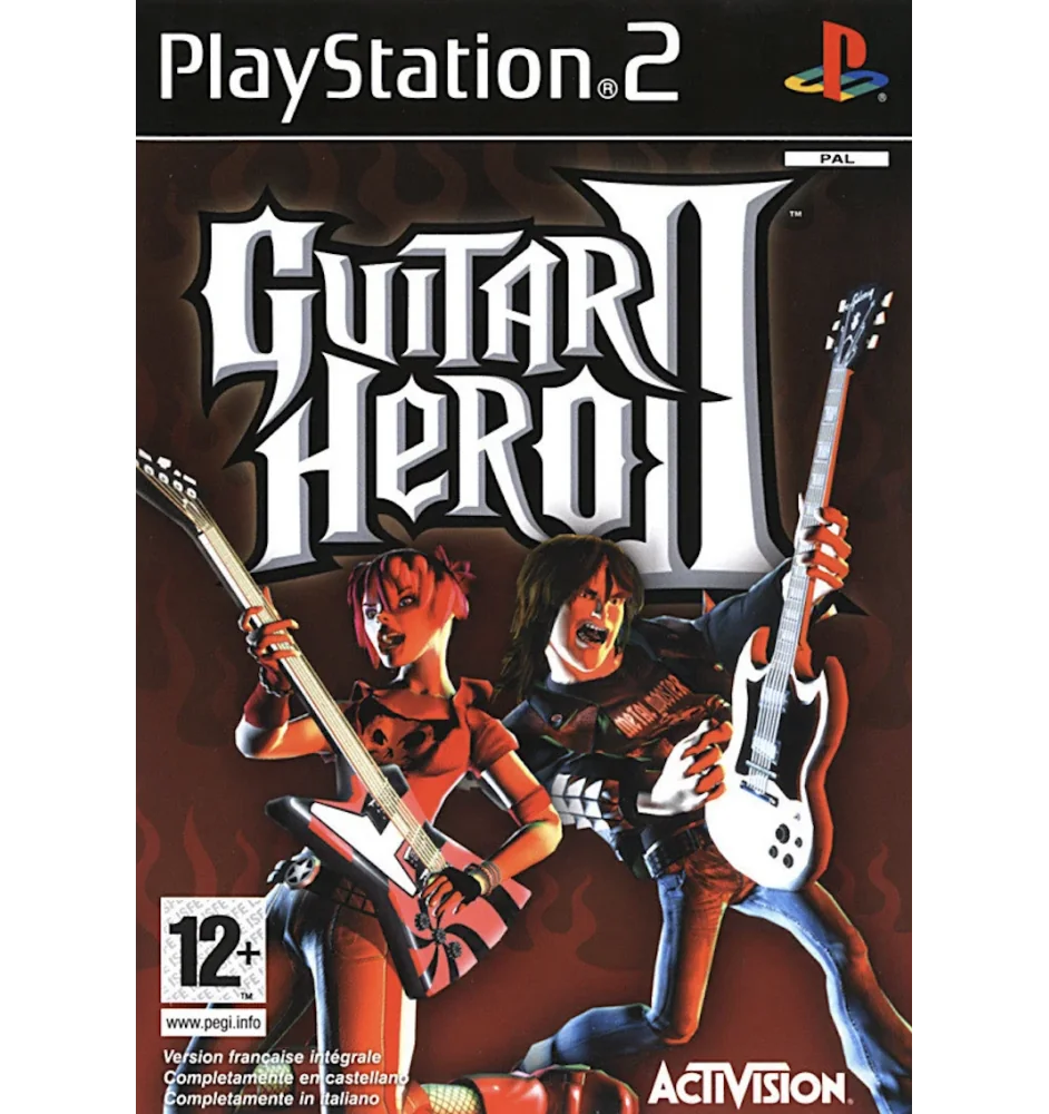 PS2 Guitar Hero II Cib