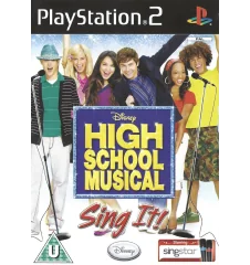 PS2 High School Musical Sing It Neuf