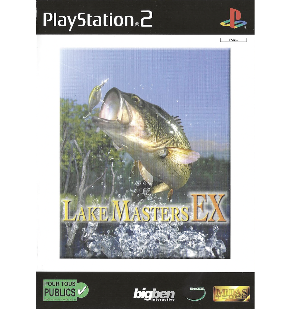 PS2 Lake Masters Ex Cib