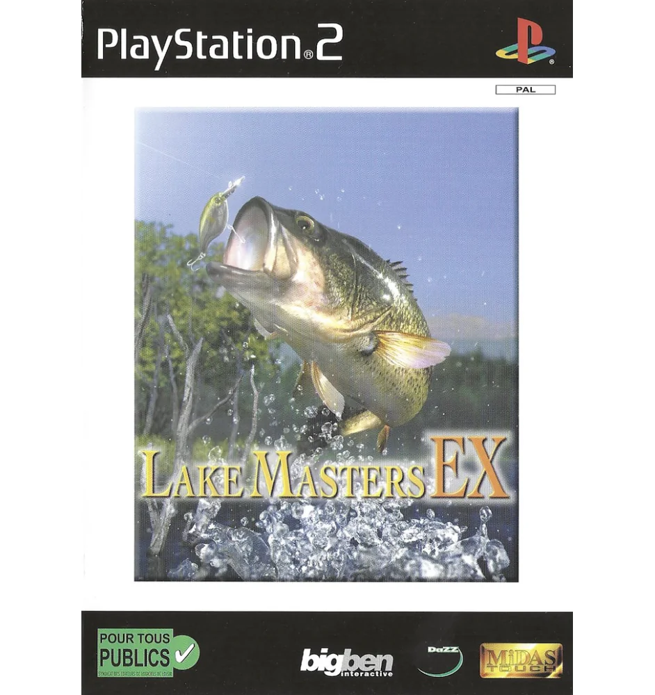 PS2 Lake Masters Ex Cib