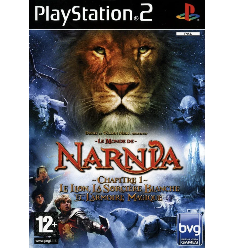 PS2 Le Monde De Narnia chapitre 1 le lion, la sorciere blanche et l'armoire magique Cib
