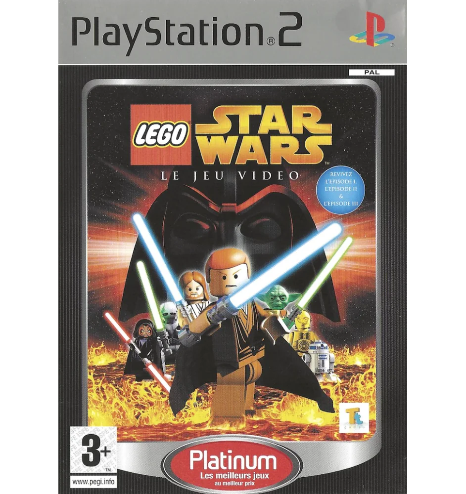 PS2 Lego Star wars le jeu video plat sn