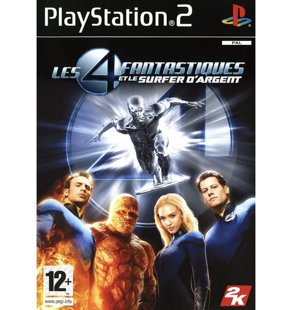 PS2 Les 4 Fantastiques Et Le Surfer D'argent SN