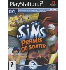 PS2 les sims permis de sortir cib