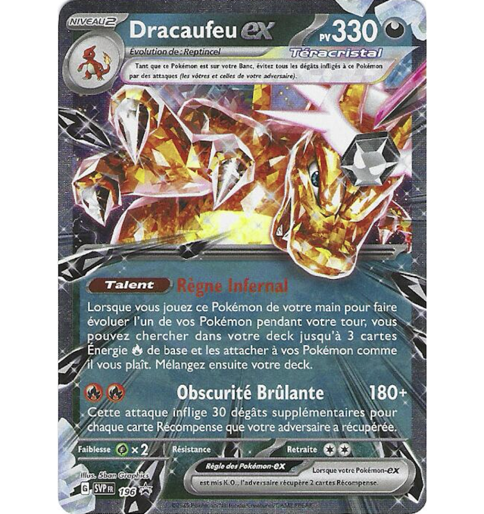 Dracaufeu Ex 196 Promo