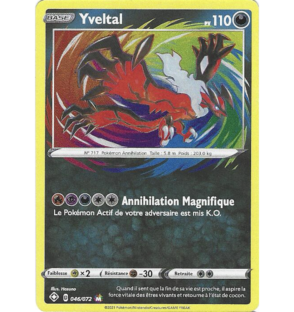 Yveltal 046/072 Holo
