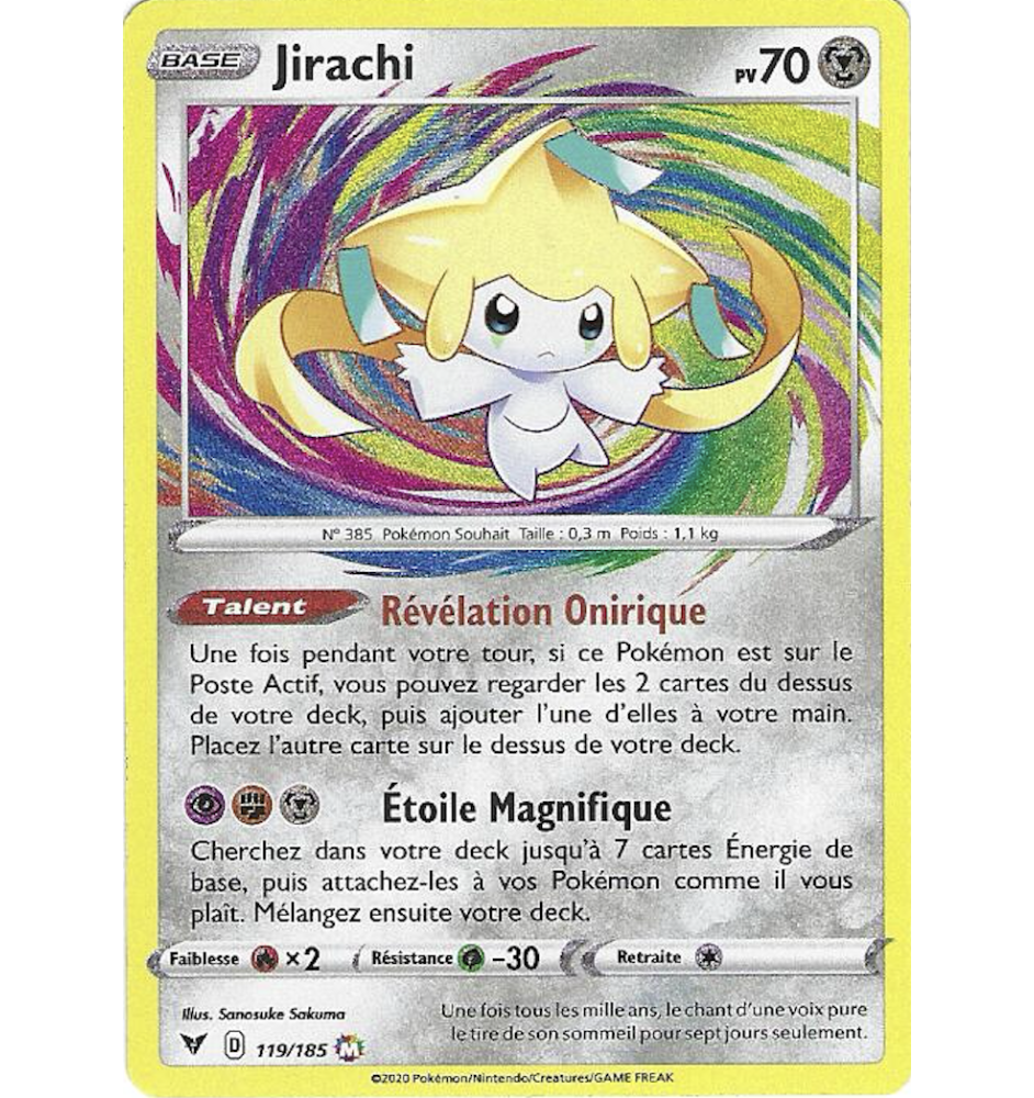 Jirachi 119/185 Holo