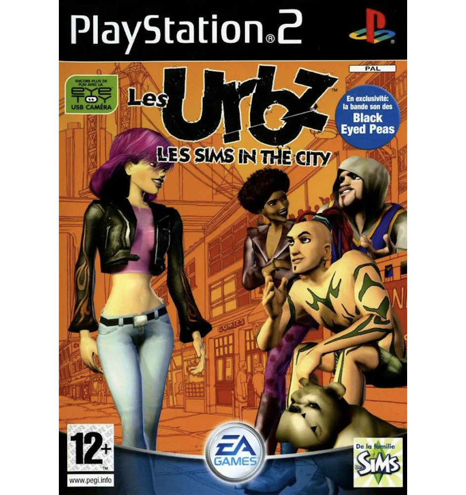 PS2 les urbz les sims in the city Sn
