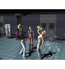 PS2 les urbz les sims in the city SN
