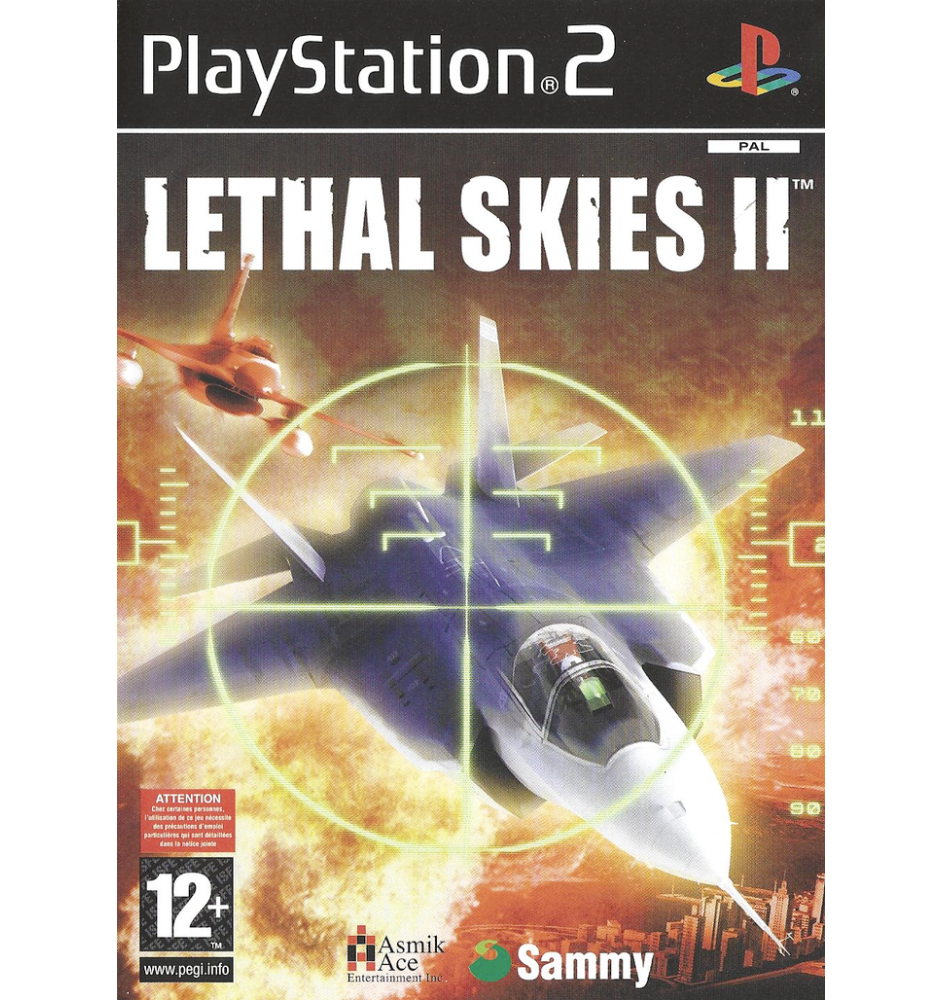 PS2 Lethal Skies II Cib