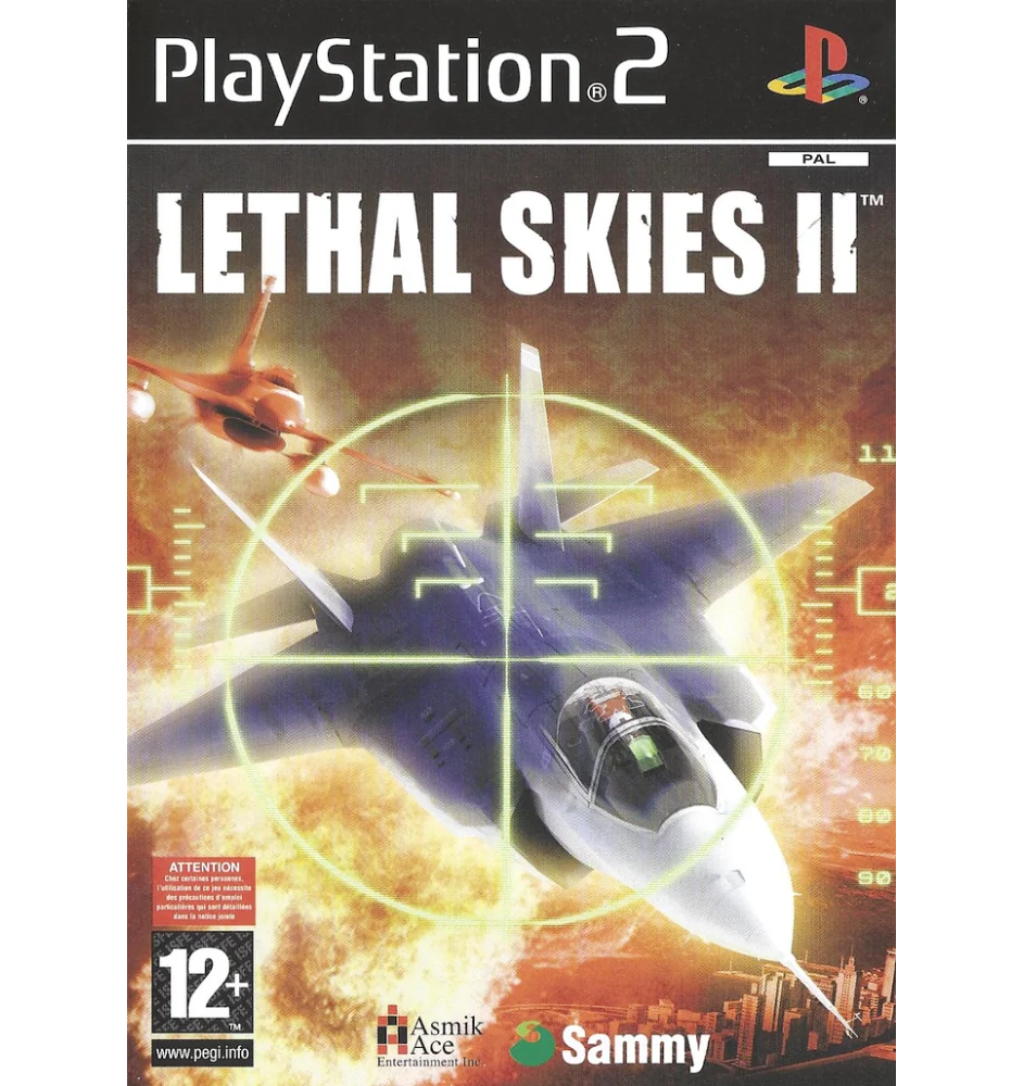 PS2 Lethal Skies II Cib