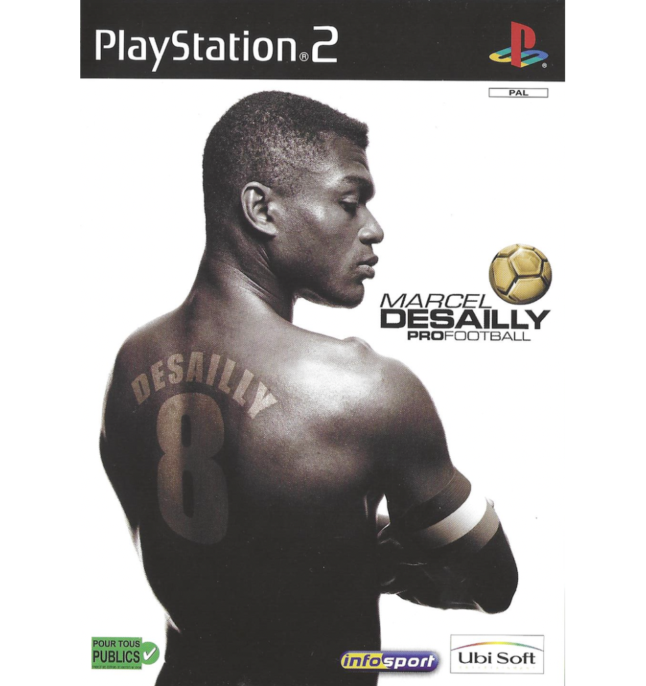 PS2 Marcel Desailly Pro Football Cib