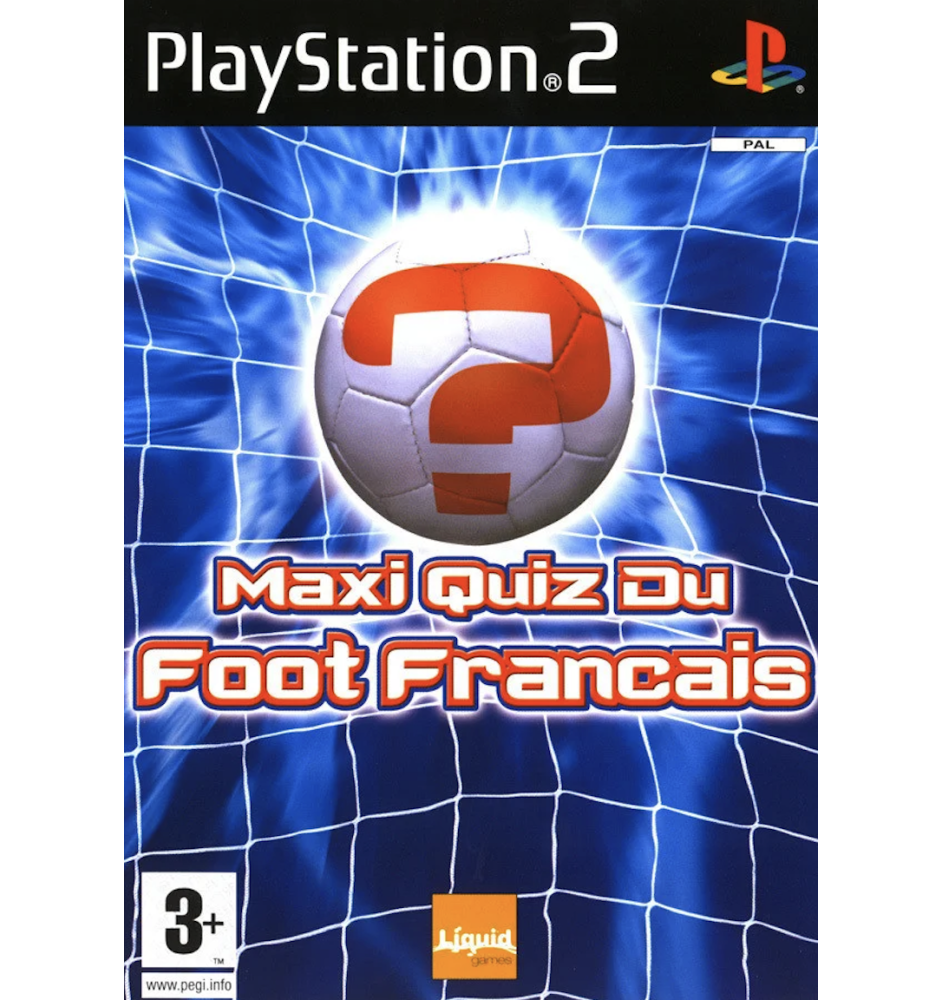 PS2 Maxi Quiz Du Foot Francais Cib