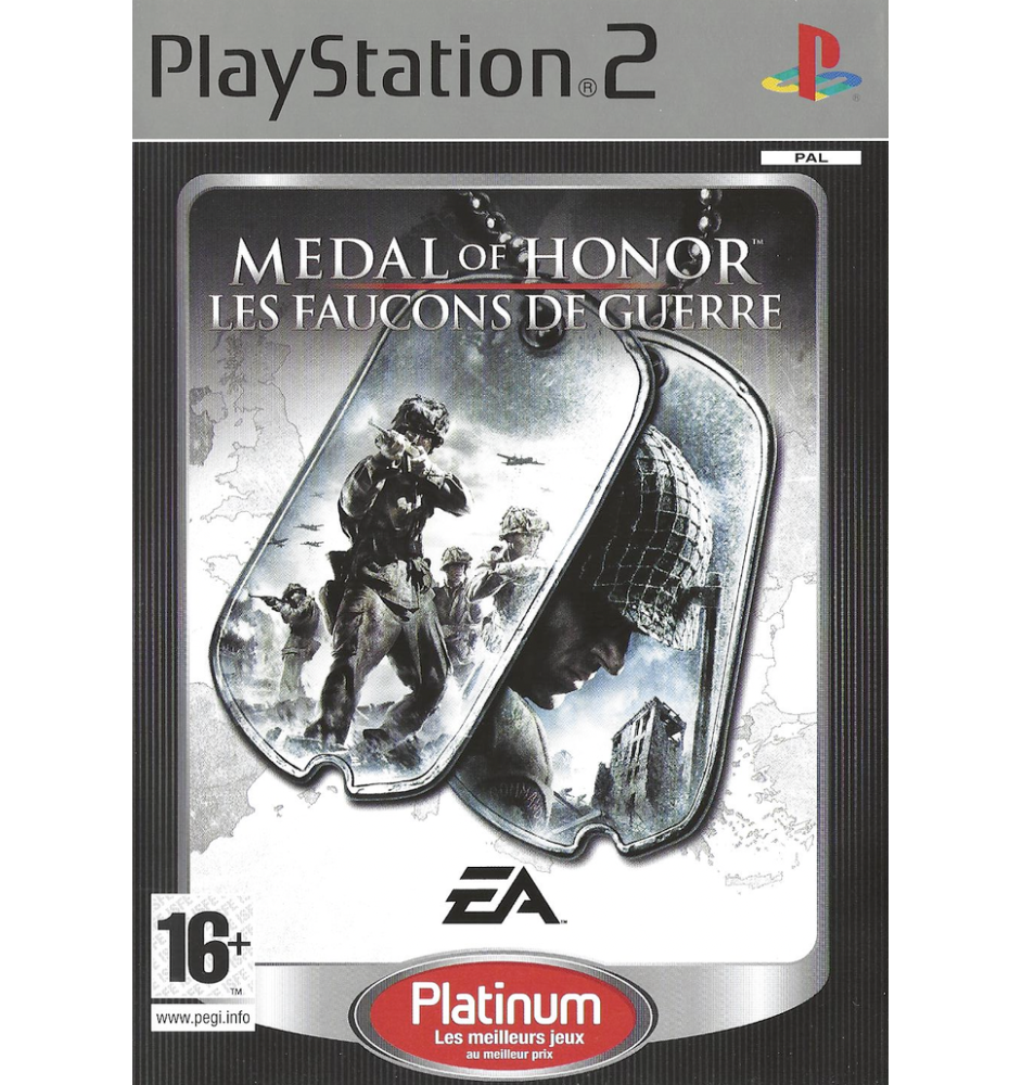 PS2 Medal Of Honor Les Faucons De Guerre Plat Cib