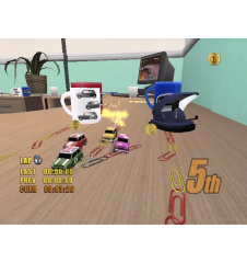 PS2 Mini Desktop Racing Cib