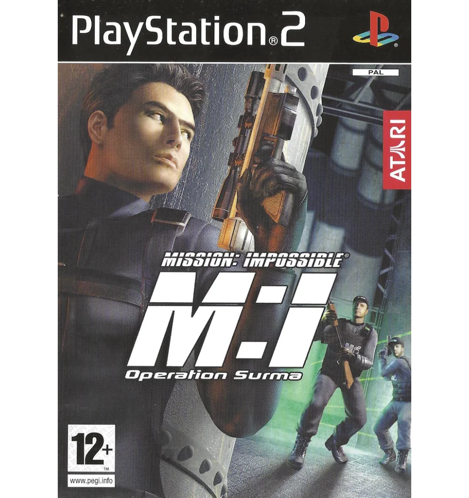PS2 Mission impossible operation surma CIB