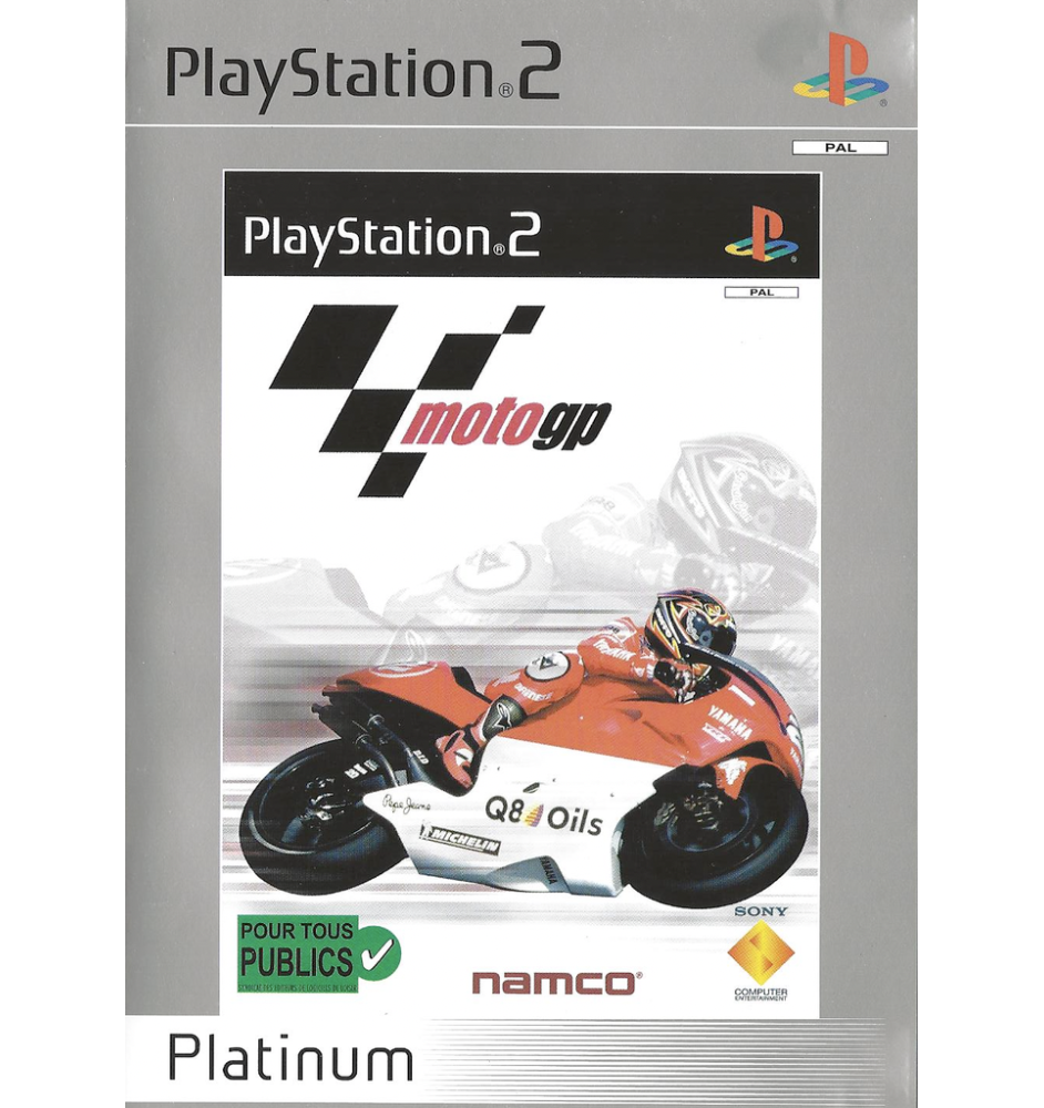 PS2 Motogp plat cib