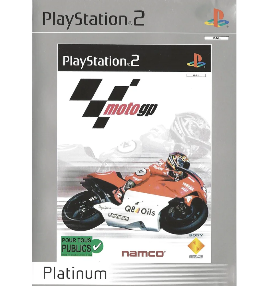 PS2 Motogp plat cib