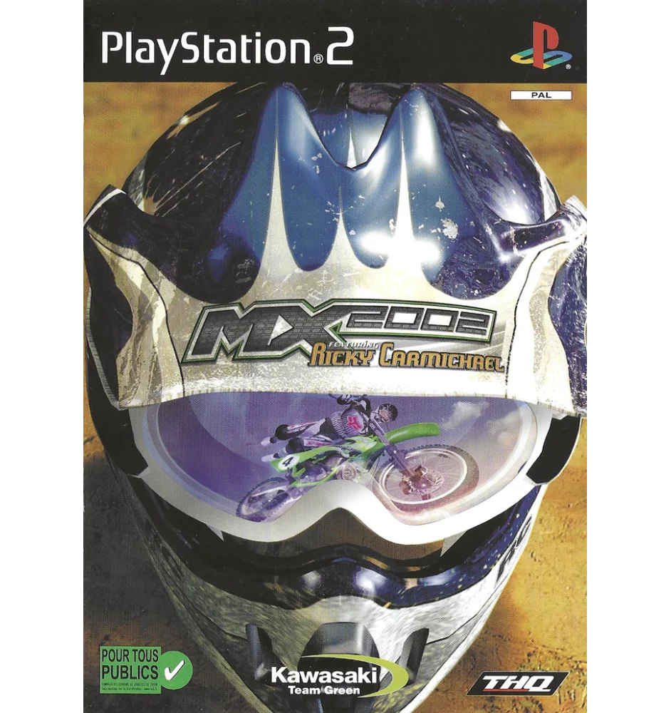 PS2 Mx 2002 Featuring Ricky Carmichael Sn