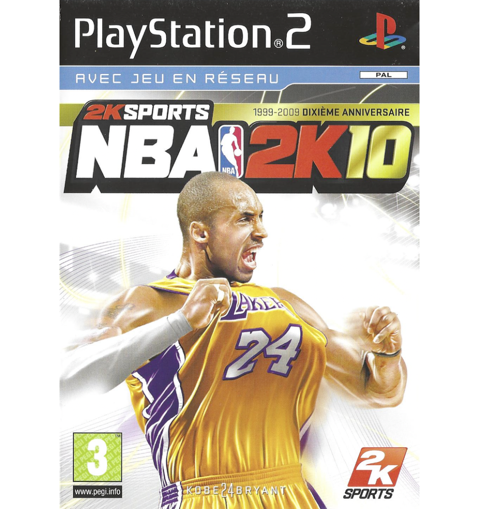 PS2 NBA 2k10 Cib