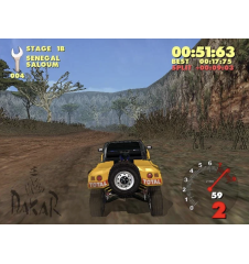 PS2 Paris Dakar Rally Cib