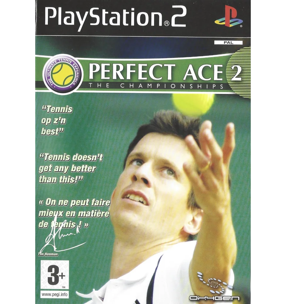 PS2 Perfect Ace 2 The Championships Cib