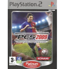 PS2 PES Pro Evolution Soccer 2009 Plat Cib