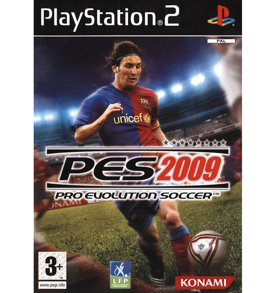 PS2 Pes Pro Evolution Soccer 2009 Cib